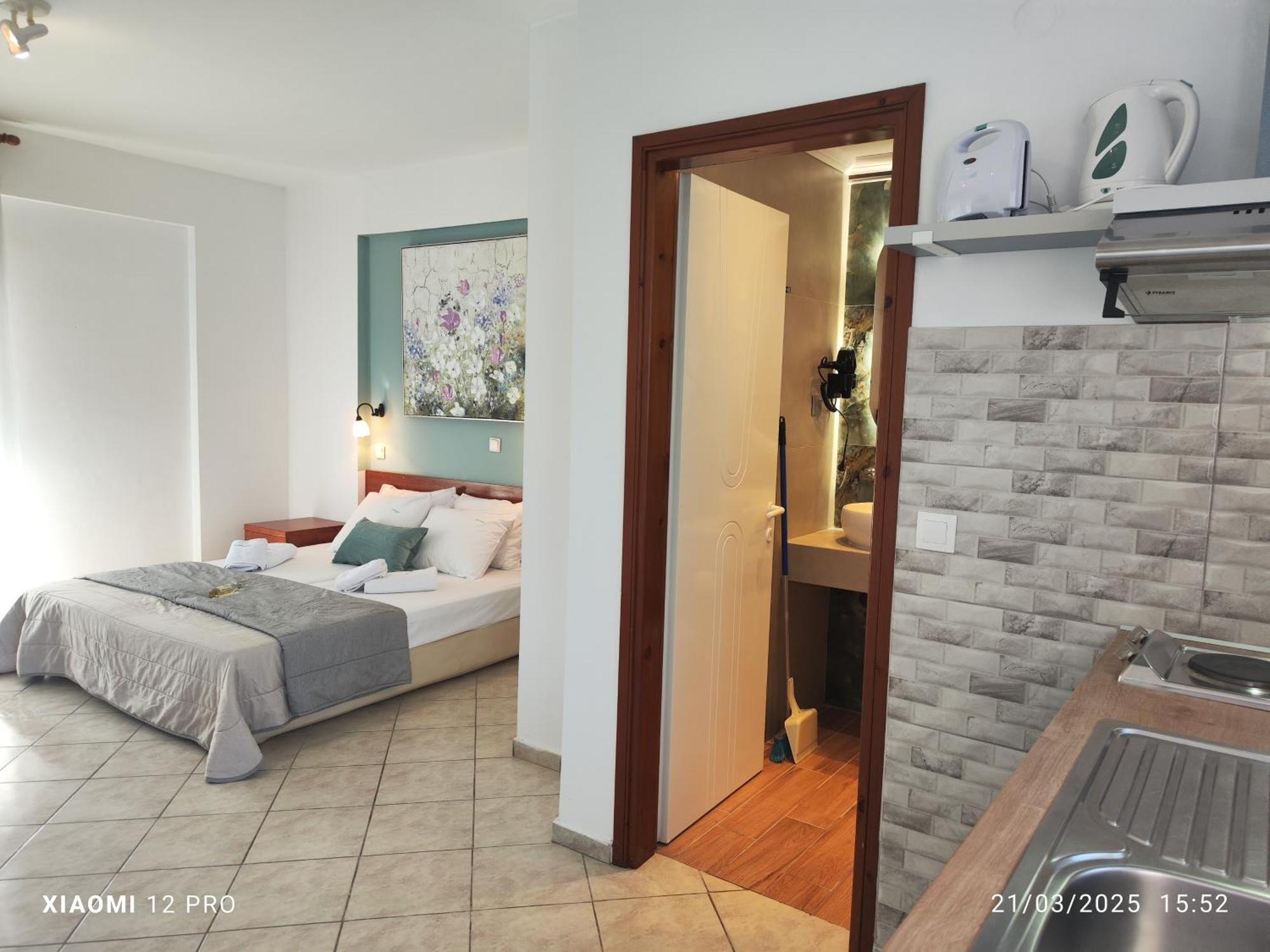 Filomeni Studios Pefkochori Habitación foto